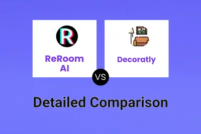 ReRoom AI vs Decoratly Detailed comparison features, price