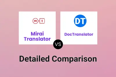 Mirai Translator vs DocTranslator