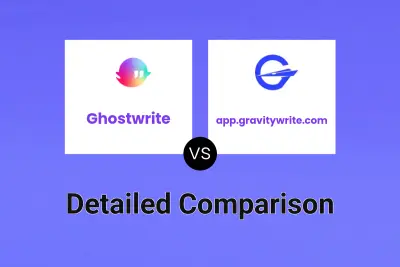 Ghostwrite vs app.gravitywrite.com