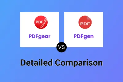 PDFgear vs PDFgen