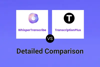 WhisperTranscribe vs TranscriptionPlus