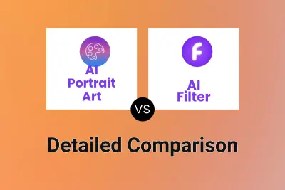 AI Portrait Art vs AI Filter