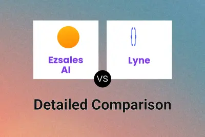 Ezsales AI vs Lyne Detailed comparison features, price