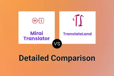 Mirai Translator vs TranslateLand