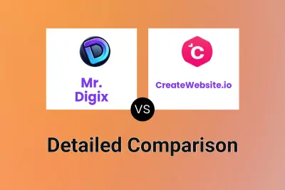 Mr. Digix vs CreateWebsite.io