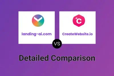 landing-ai.com vs CreateWebsite.io