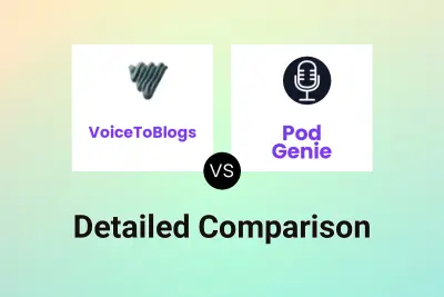 VoiceToBlogs vs Pod Genie