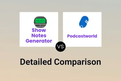 Show Notes Generator vs Podcastworld