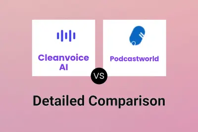 Cleanvoice AI vs Podcastworld