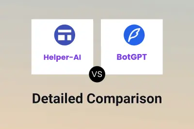 Helper-AI vs BotGPT