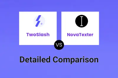 TwoSlash vs NovaTexter