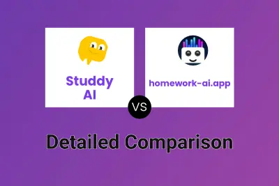 Studdy AI vs homework-ai.app