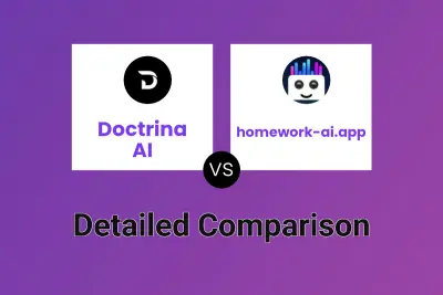 Doctrina AI vs homework-ai.app