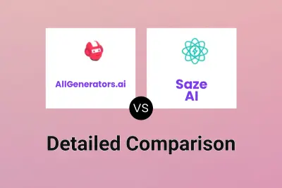 AllGenerators.ai vs Saze AI