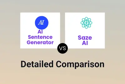 AI Sentence Generator vs Saze AI