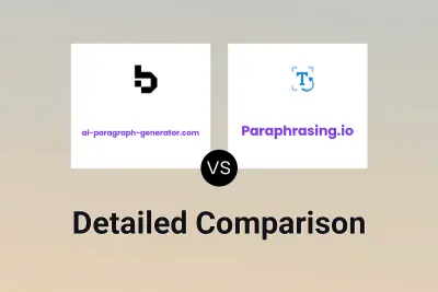 ai-paragraph-generator.com vs Paraphrasing.io