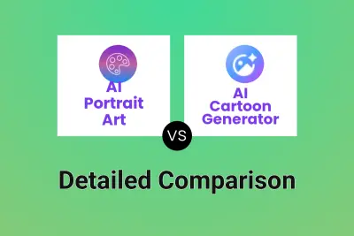 AI Portrait Art vs AI Cartoon Generator