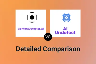 ContentDetector.AI vs AI Undetect