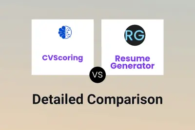 CVScoring vs Resume Generator