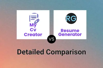 My Cv Creator vs Resume Generator