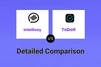 Intellisay vs ToDoIt