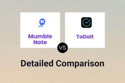 Mumble Note vs ToDoIt