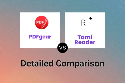 PDFgear vs Tami Reader