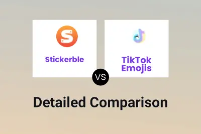 Stickerble vs TikTok Emojis