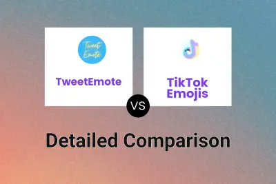 TweetEmote vs TikTok Emojis