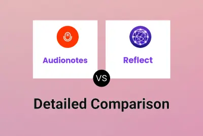 Audionotes vs Reflect