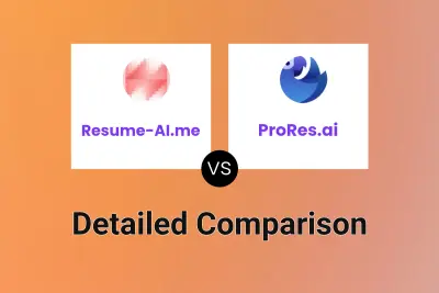 Resume-AI.me vs ProRes.ai Detailed comparison features, price