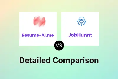 Resume-AI.me vs JobHunnt Detailed comparison features, price