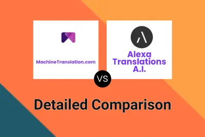 MachineTranslation.com vs Alexa Translations A.I.