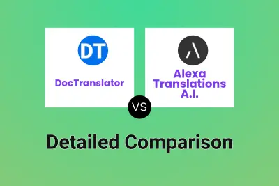 DocTranslator vs Alexa Translations A.I.