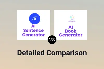 AI Sentence Generator vs AI Book Generator