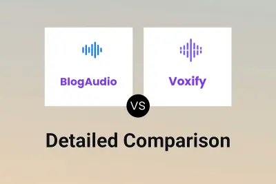 BlogAudio vs Voxify