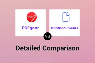 PDFgear vs ChatDocuments