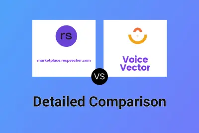 marketplace.respeecher.com vs Voice Vector