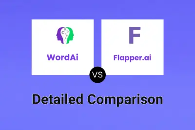 WordAi vs Flapper.ai Detailed comparison features, price