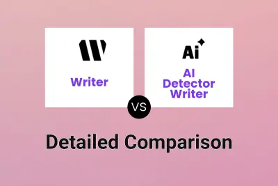 Writer vs AI Detector Writer Detailed comparison features, price