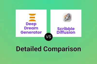 Deep Dream Generator vs Scribble Diffusion