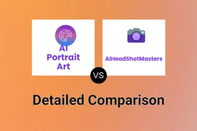 AI Portrait Art vs AIHeadShotMasters