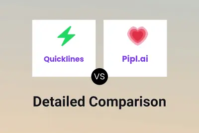 Quicklines vs Pipl.ai