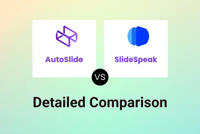 AutoSlide vs SlideSpeak Detailed comparison features, price