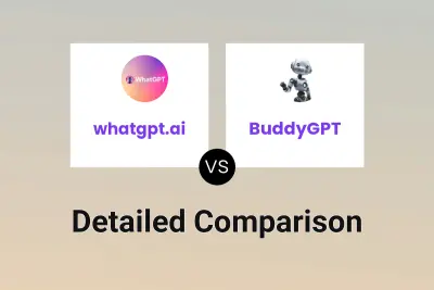 whatgpt.ai vs BuddyGPT