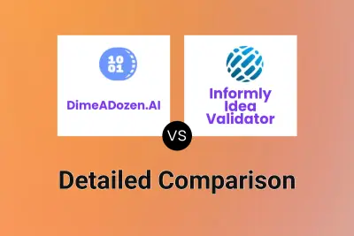 DimeADozen.AI vs Informly Idea Validator