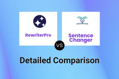 RewriterPro vs Sentence Changer