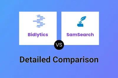 Bidlytics vs SamSearch