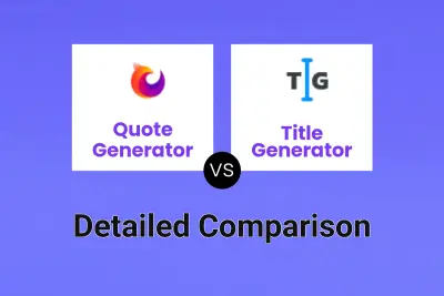 Quote Generator vs Title Generator