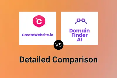 CreateWebsite.io vs Domain Finder AI